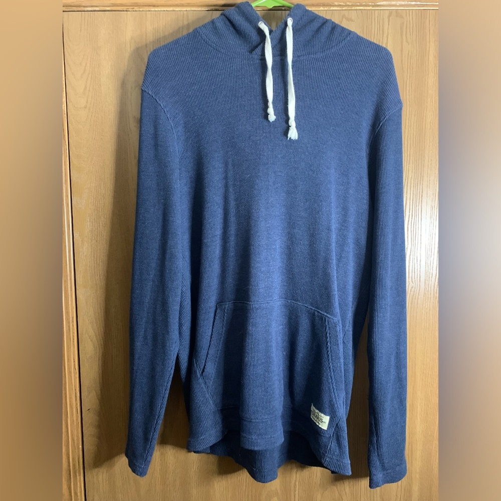 Dravus Men's Navy Knit Hoodie